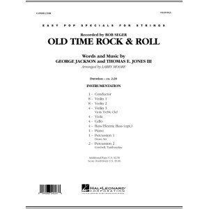 Old Time Rock & Roll - Full Score
