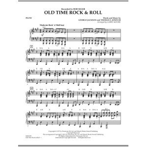 Old Time Rock & Roll - Piano