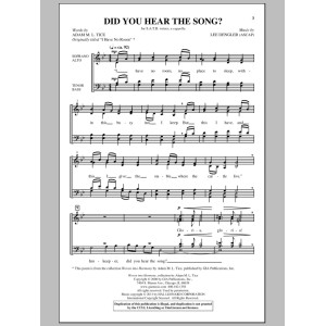 Did You Hear The Song?