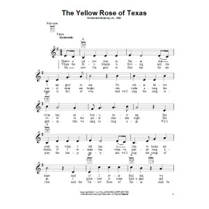 The Yellow Rose Of Texas