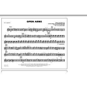 Open Arms - Bb Clarinet