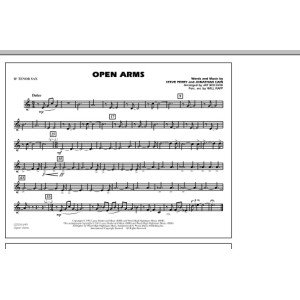 Open Arms - Bb Tenor Sax