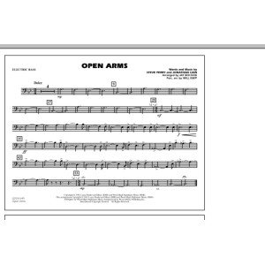 Open Arms - Electric Bass