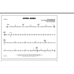 Open Arms - Cymbals