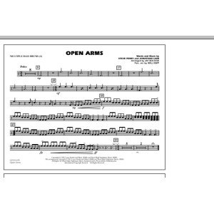 Open Arms - Multiple Bass Drums