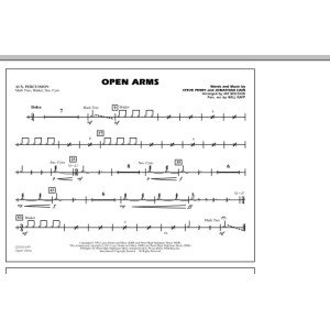 Open Arms - Aux Percussion