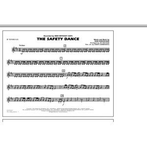 The Safety Dance - Bb Tenor Sax