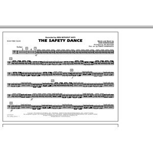 The Safety Dance - Electric Bass