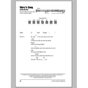 Mary's Song (Oh My My My)