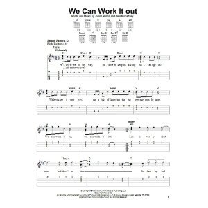 We Can Work It Out