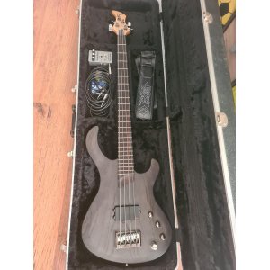 Esh Varios 4 bajo guitarra Sólido Negro