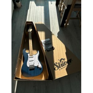 Electric guitar shiver-GES 100 blue