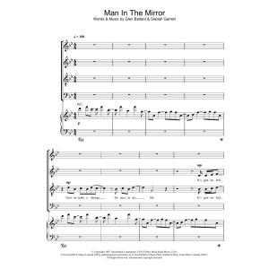 Man In The Mirror (arr. Jonathan Wikeley)