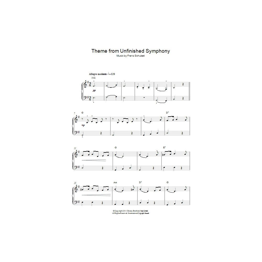 Theme From The Unfinished Symphony