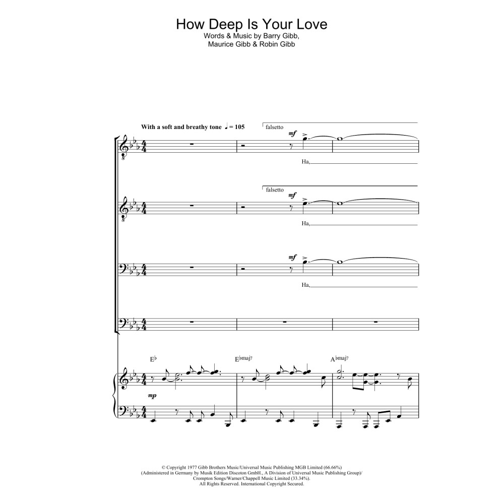 How Deep Is Your Love