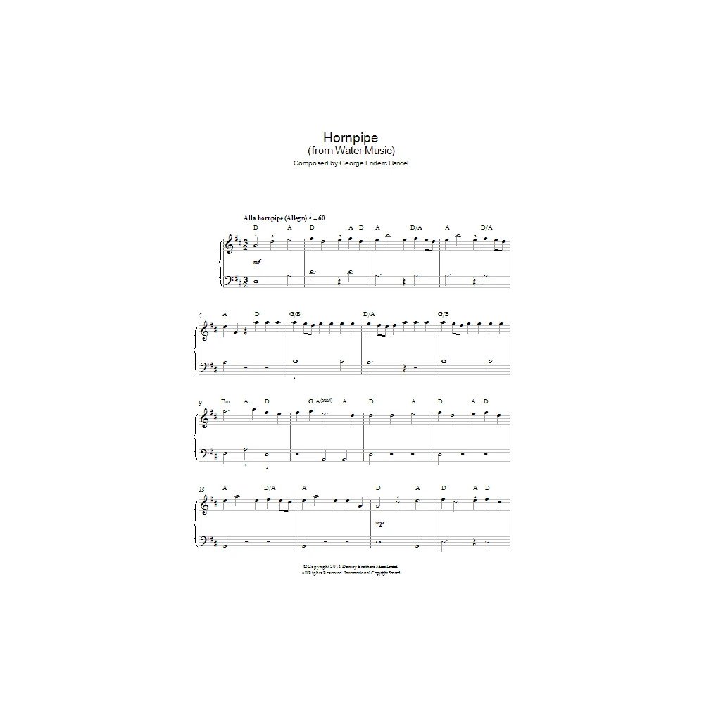 Hornpipe (aus der Wassermusik-Suite)