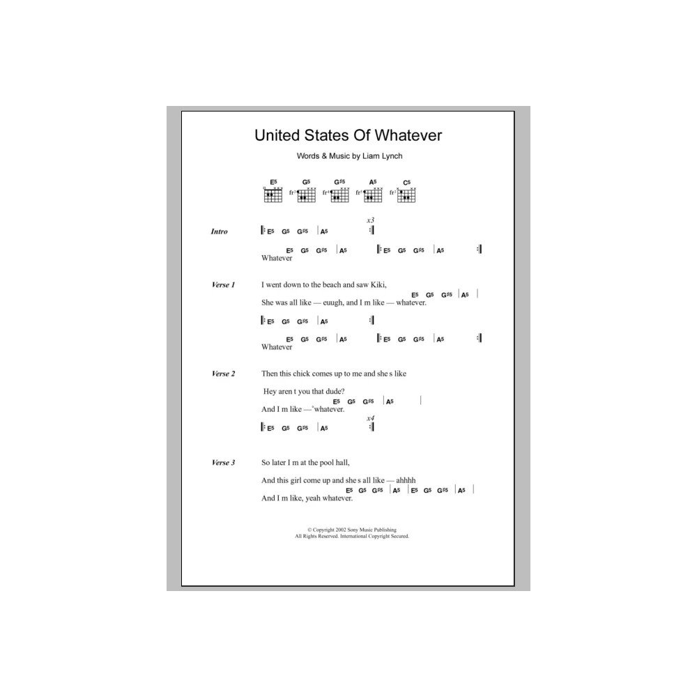 United States Of Whatever