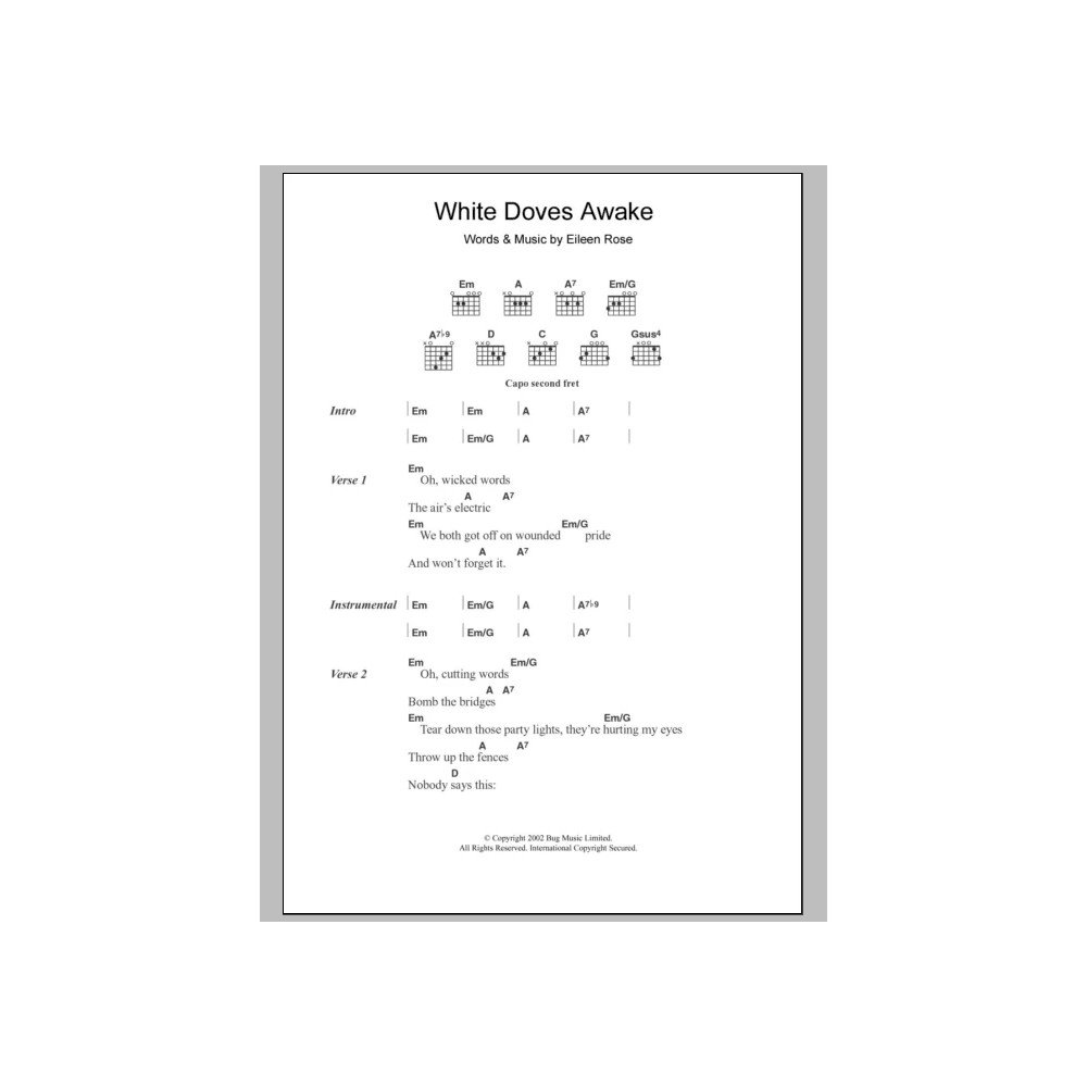 White Doves Awake