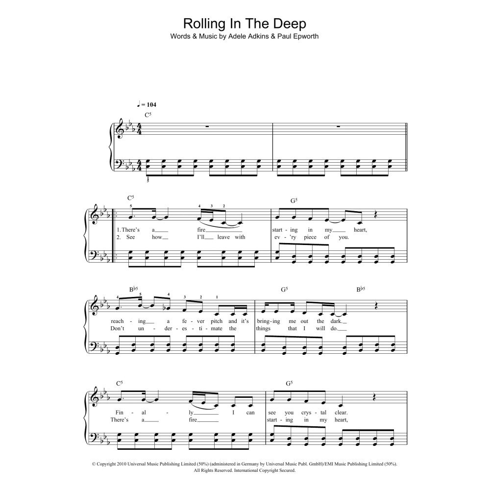 Rolling In The Deep