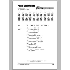 People Need The Lord