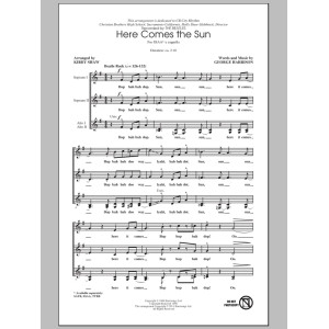 Here Comes The Sun (arr. Kirby Shaw)