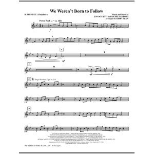 We Weren''t Born To Follow - Bb Trompete 2 (Flügelhorn)