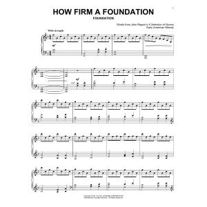 How Firm a Foundation