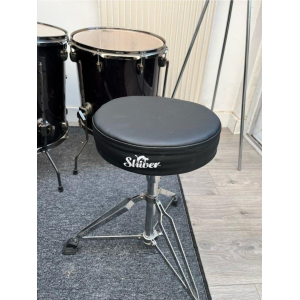 Black Gretsch Drum Kit