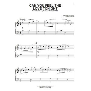 Can You Feel The Love Tonight (from The Lion King)