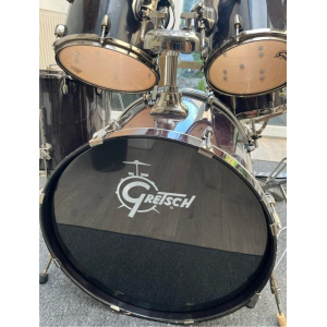 Black Gretsch Drum Kit