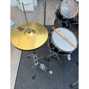 Black Gretsch Drum Kit