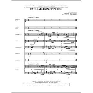 Exclamation Of Praise - Score