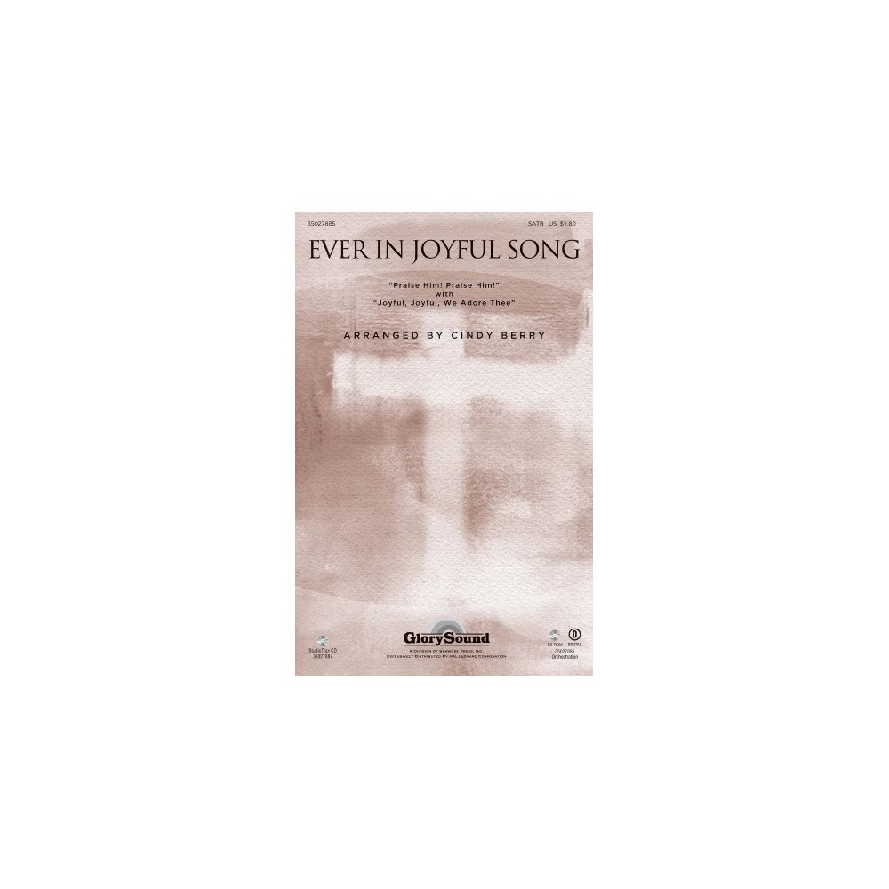 Ever In Joyful Song - Partitur