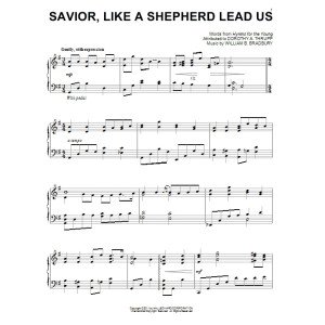 Savior, Like A Shepherd Lead Us