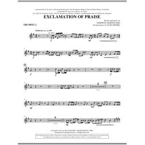 Exclamation Of Praise - Bb Trumpet 2