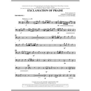 Exclamation Of Praise - Trombone 1