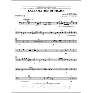 Exclamation Of Praise - Trombone 2