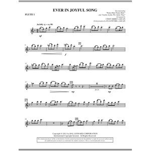 Ever In Joyful Song - Flute 1
