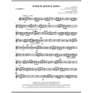 Ever In Joyful Song - Bb Clarinet 1