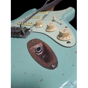 Stratocaster surfgreen relic ( partcaster )