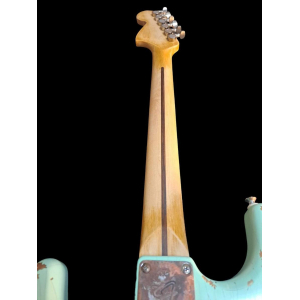 Stratocaster surfgreen relic ( partcaster )