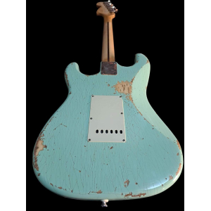Stratocaster surfgreen relic ( partcaster )