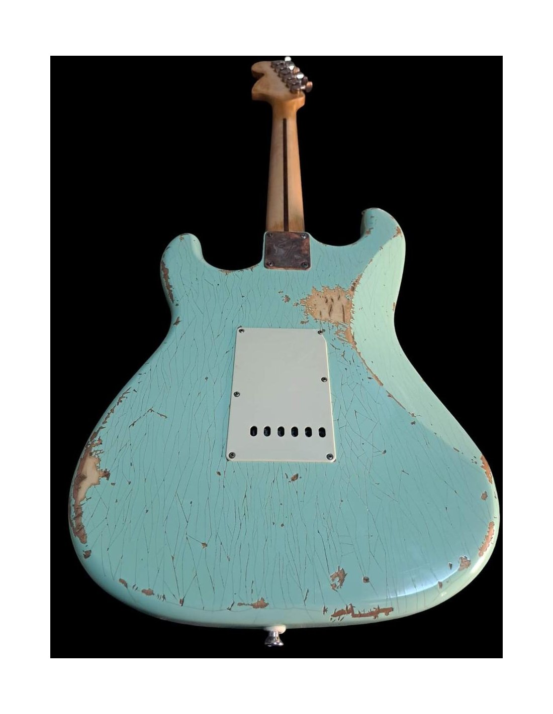 Surfgreen Relic Stratocaster (partcaster)