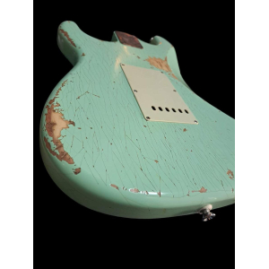 Stratocaster surfgreen relic ( partcaster )