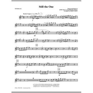 Still The One - Bb Tenor Saxophone