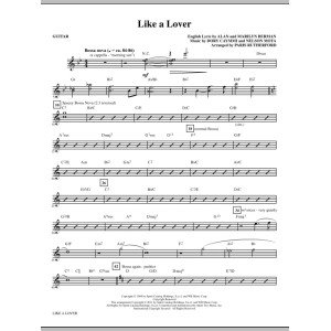 Like A Lover - Guitar