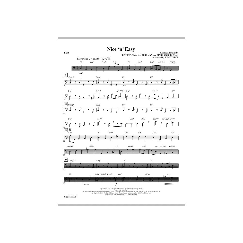 Nice 'n' Easy - Bass
