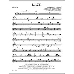 Dynamite (arr. Alan Billingsley) - Bb Trumpet 1