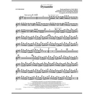 Dynamite (arr. Alan Billingsley) - Synthesizer
