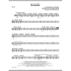 Dynamite (arr. Alan Billingsley) - Drums